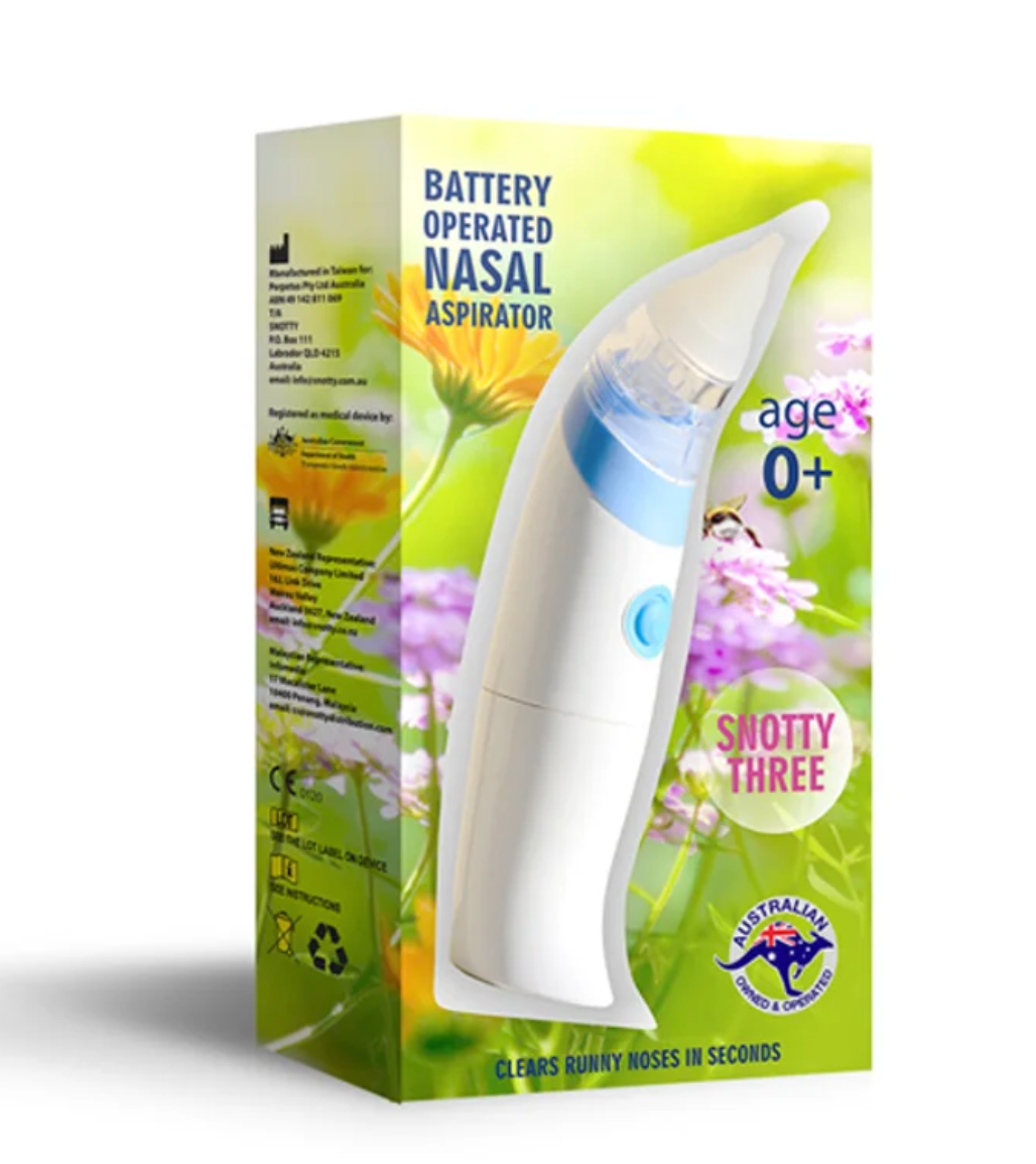 Snotty 3- Battery Operated Nasal Aspirator